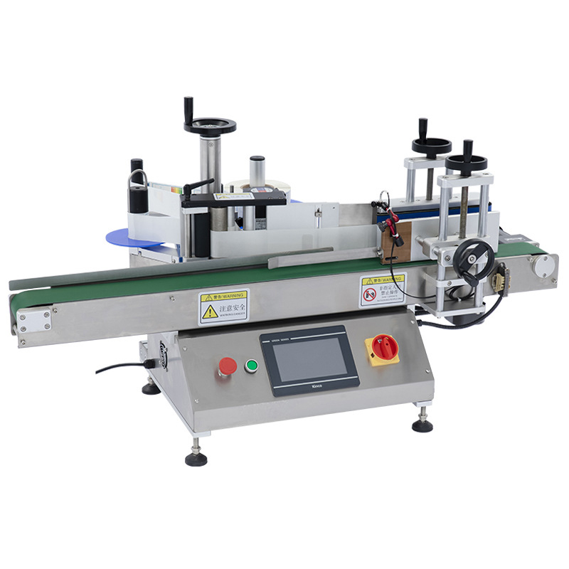 Double-sided labeling machine