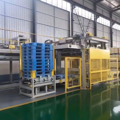 Cement bag palletizer