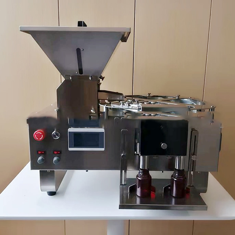 Small desktop electronic grain counting machine
