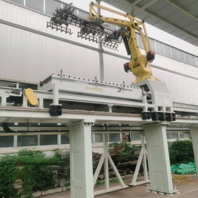 cargador de camiones con bolsas de dióxido de titanio