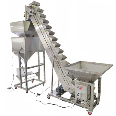 Chain bucket elevator