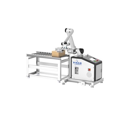 Współpracujący robot do obsługi i paletyzacji