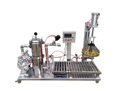 Máquina llenadora de pesaje automática