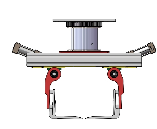Packet grabbing single grabbing robot