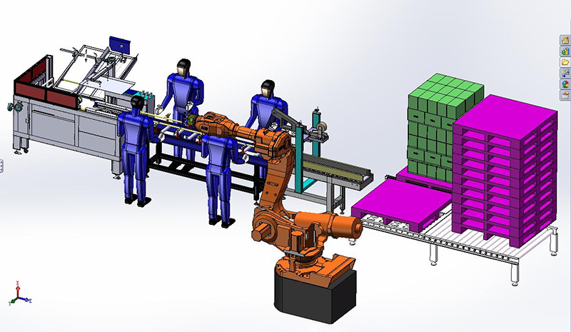 High speed automatic packaging machine High speed automatic packaging machine