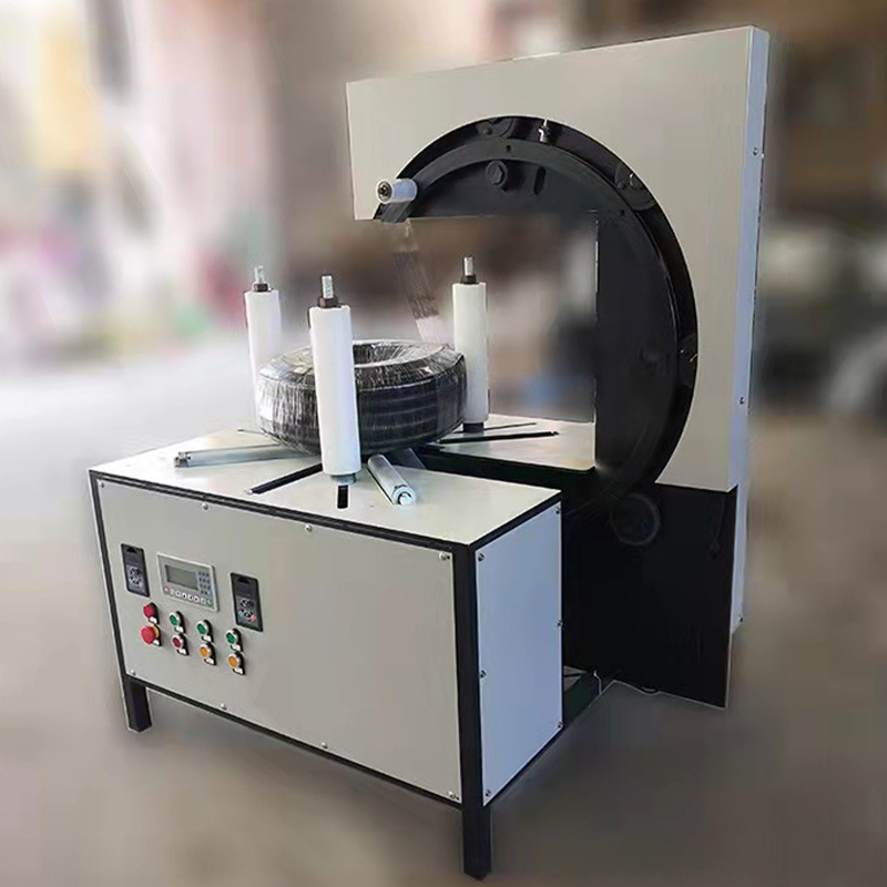 New upgrade entangle packing machine