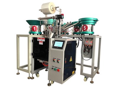 Máquina contadora y envasadora totalmente automática.
