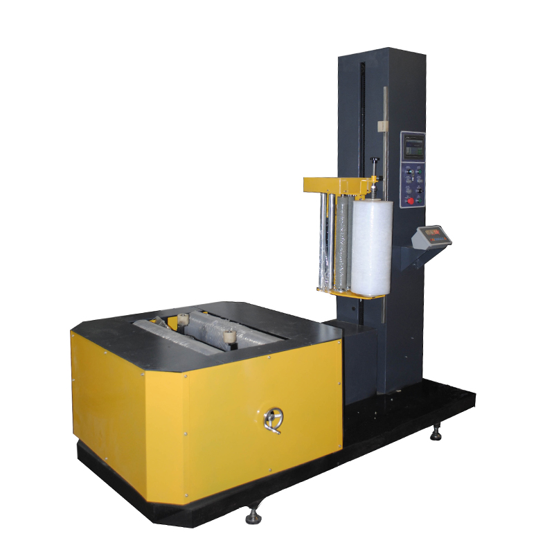 Round barrel stretch film packaging machine