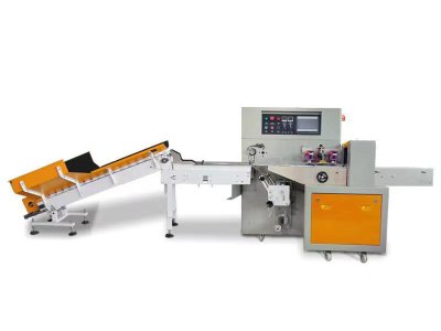 Obstkissenverpackungsmaschine