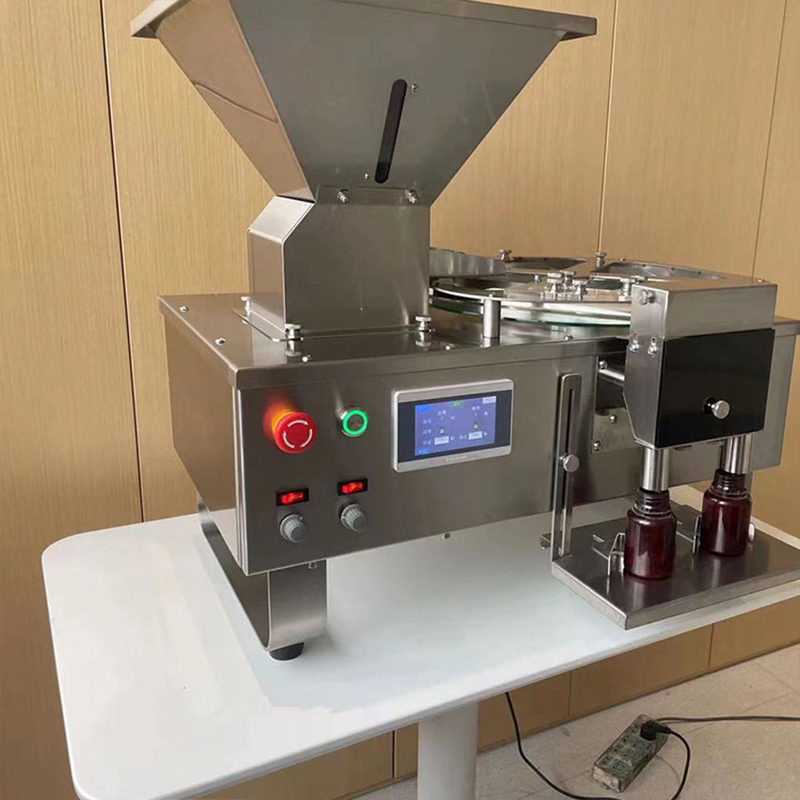 Small desktop electronic grain counting machine
