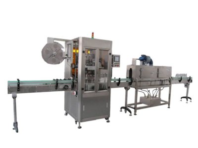 Máquina de encogimiento de etiquetas de manga completamente automática