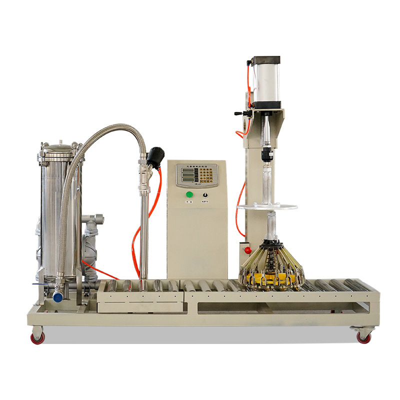 Automatic paint filling machine