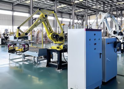 filling & palletizing packaging line