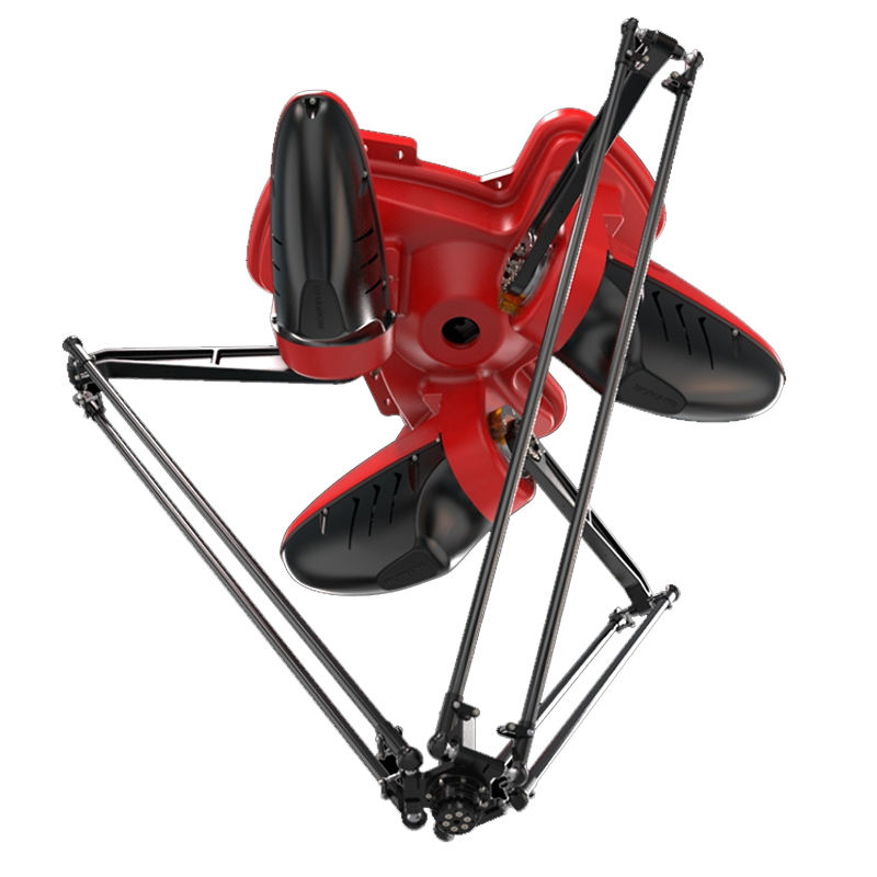 Spider-arm packing robot