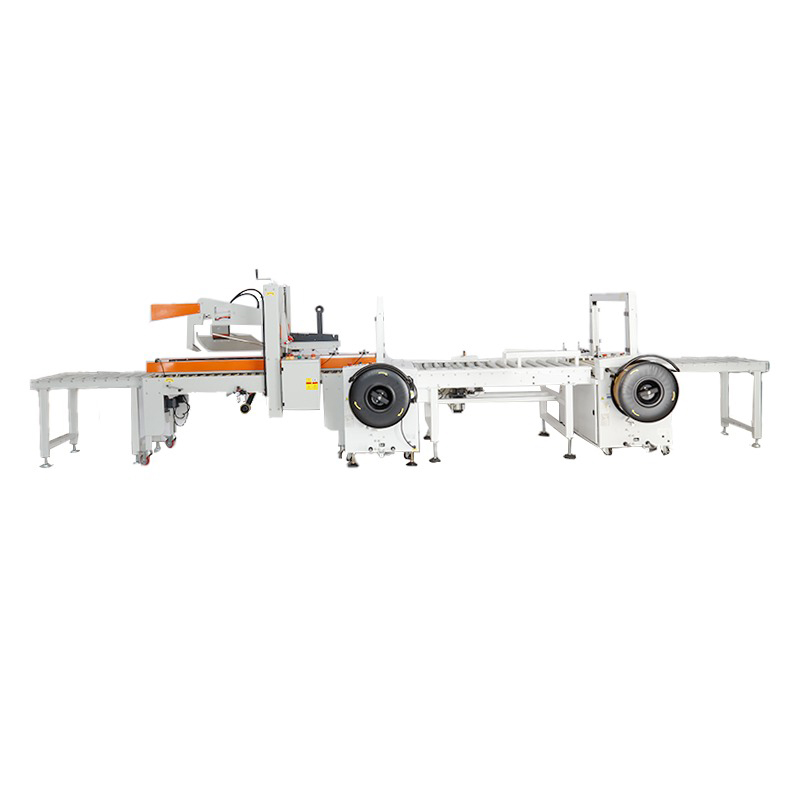 Tic-tac-toe packaging machine