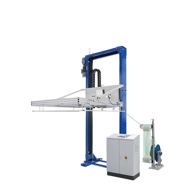 Sword strapping machine