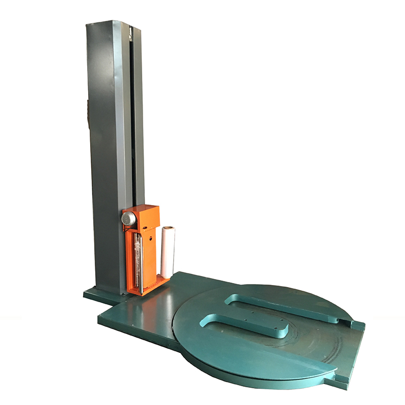 Tray wrapping machine
