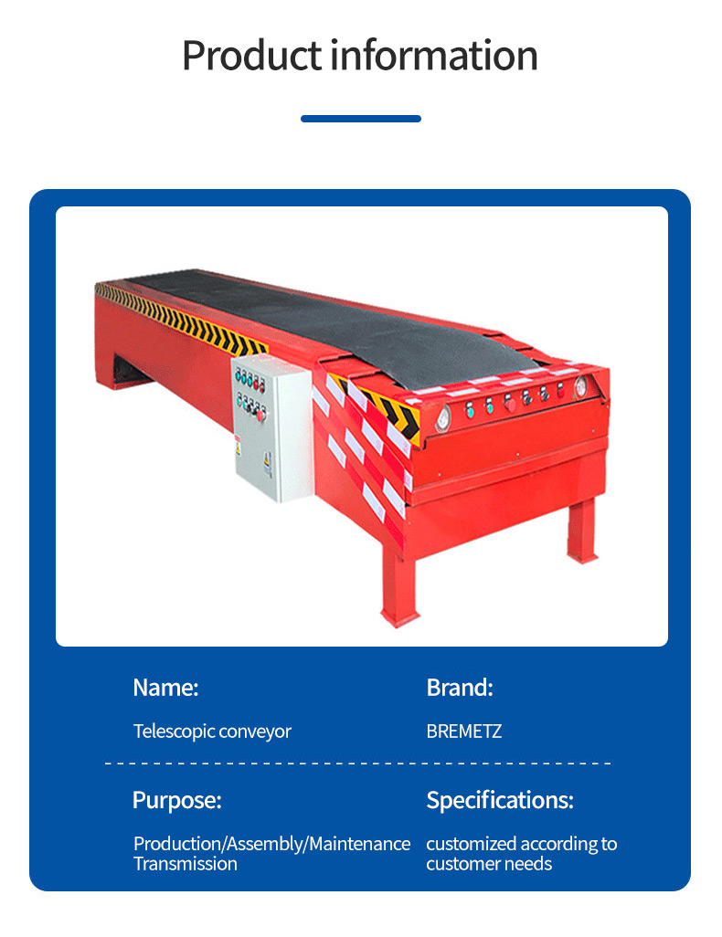 Telescopic Conveyor Telescopic Conveyor