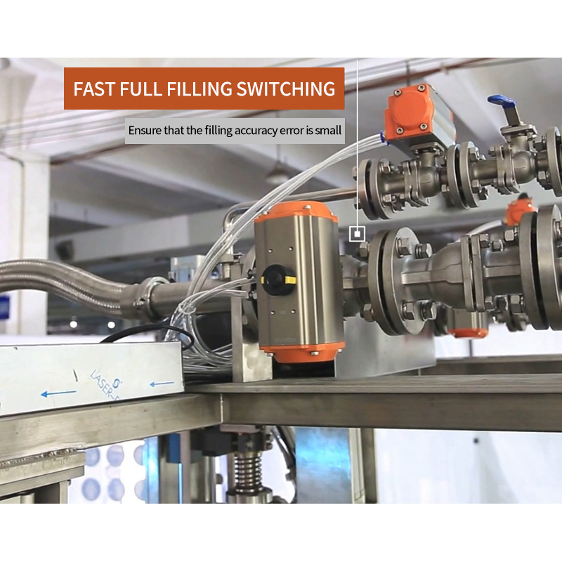 Chemical barrel filling machine
