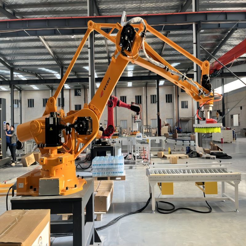 Fully automatic suction robot palletizing - Bremetz (Shandong ...