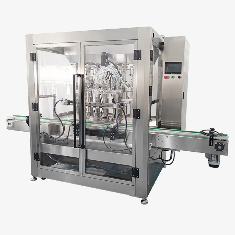 Fully automatic piston filling machine