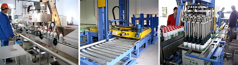 palletizing line palletizing line