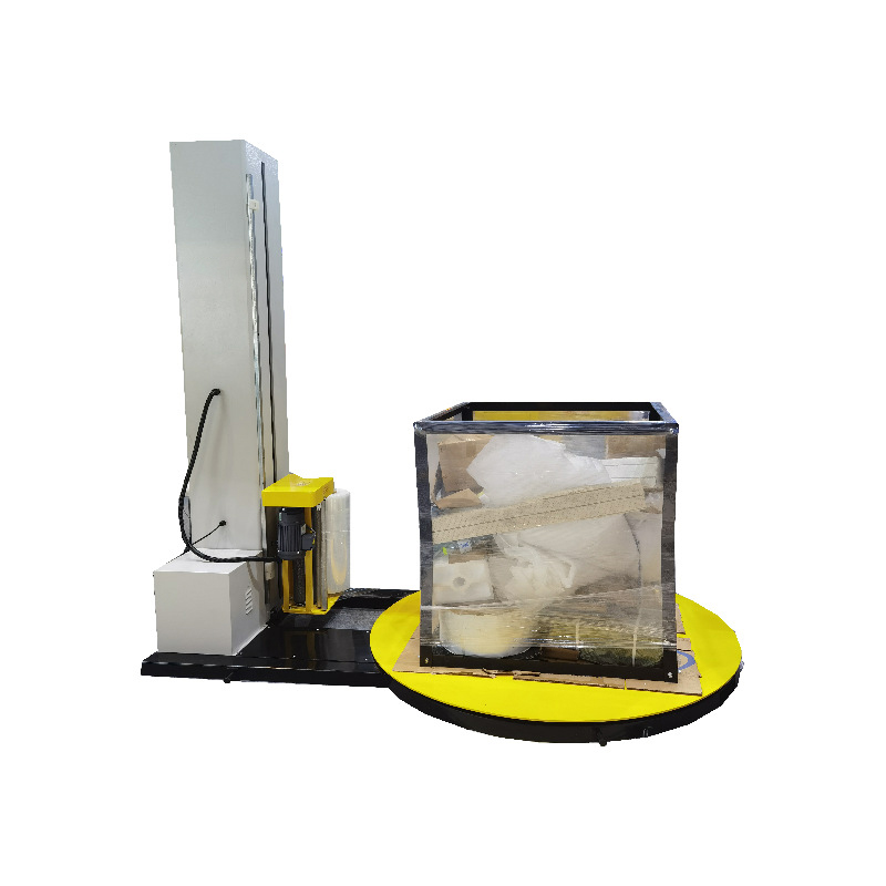 High speed pallet wrapping machine