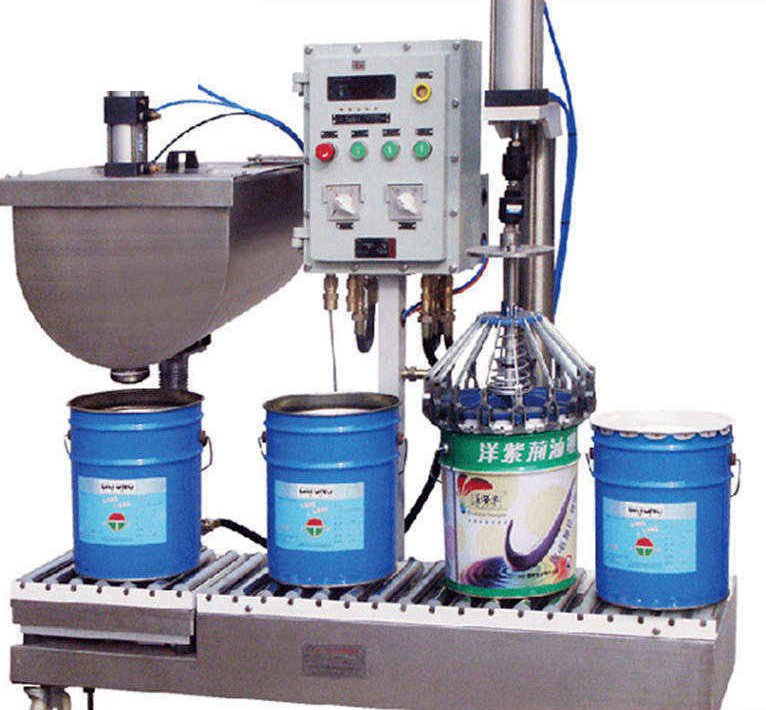Paint Filling Palletizing Production Line