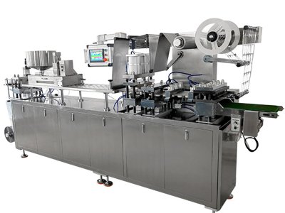 Aluminum plastic blister packaging machine