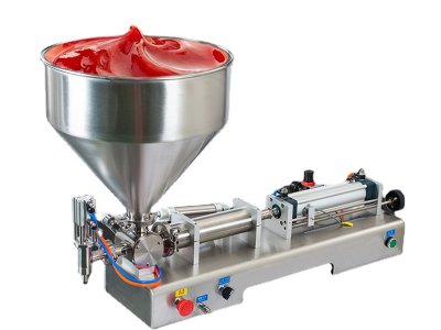 Máquina llenadora de pasta de alta precisión