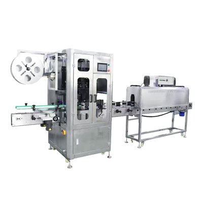 Fully automatic sleeve label shrinking machine