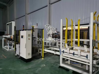 Titanium dioxide packaging and palletizing solutions