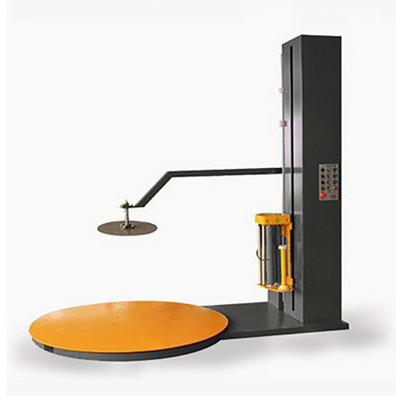 Top wrapping machine