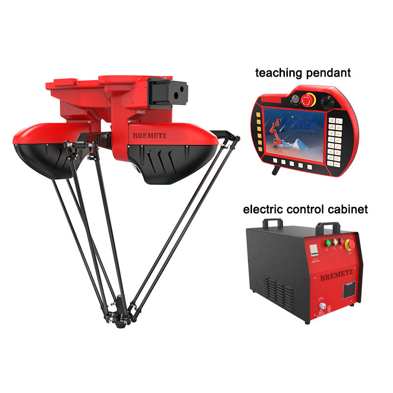 Spider-arm packing robot