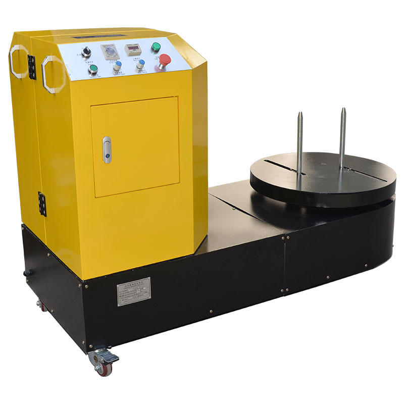 Baggage wrapping machine