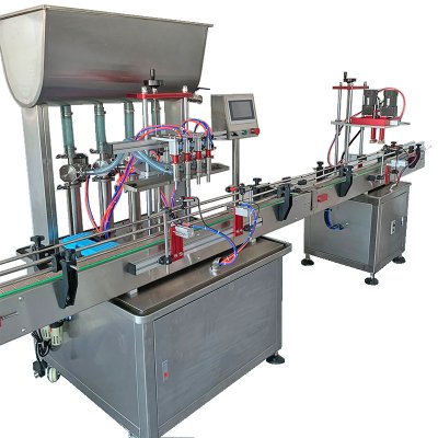 Fully automatic liquid filling machine