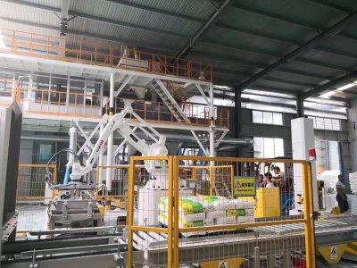 Ligne de production de robots