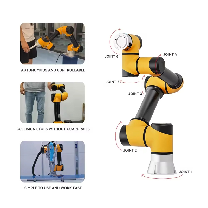 Collaborative palletizing robot