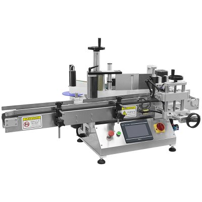 Fully automatic multifunctional small round bottle labeling machine