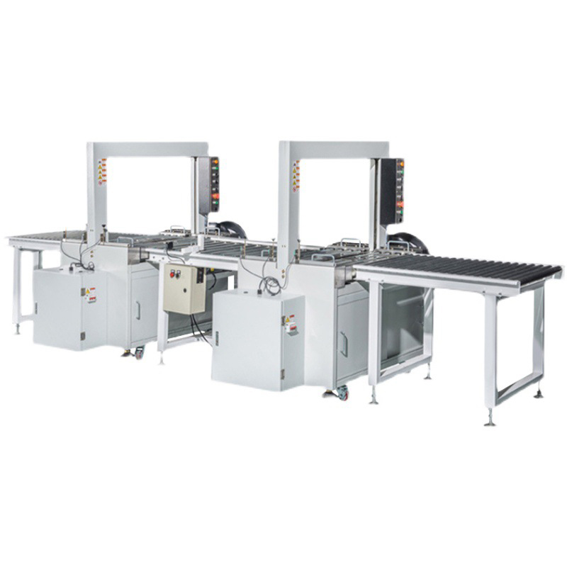 Tic-tac-toe packaging machine