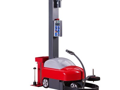 Self-propelled winding machine
