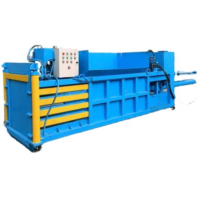 Fully automatic horizontal hydraulic baler