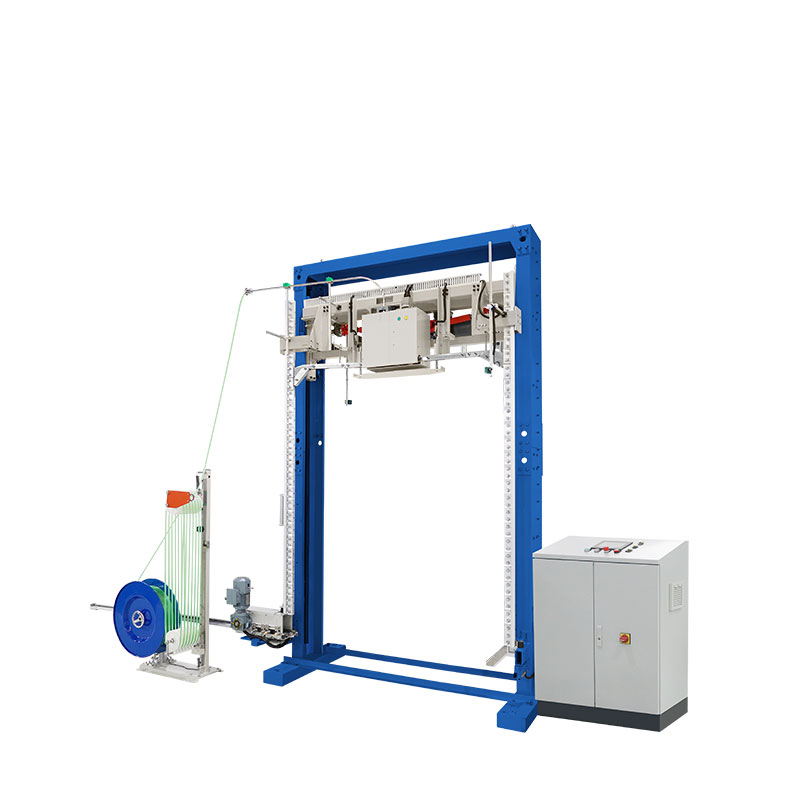 Sword strapping machine