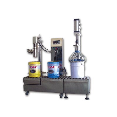 Paint filling and palletizing production line