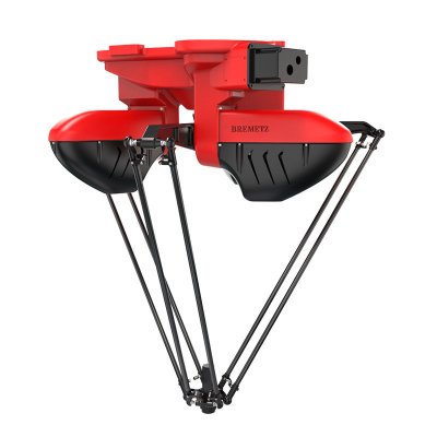 Robot de embalaje con brazo de araña