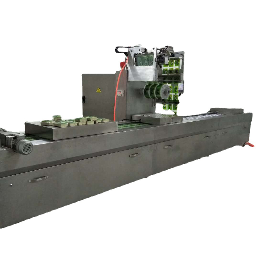 High efficiency stretch film vacuum packaging machine