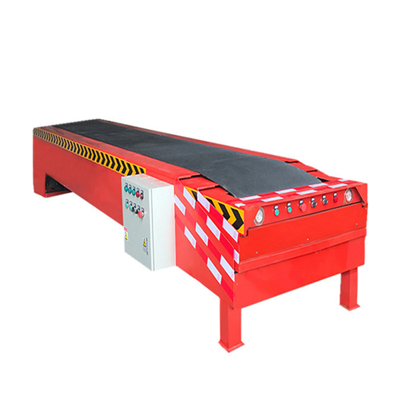 Automatic telescopic conveyor for loading and unloading vehicles ...