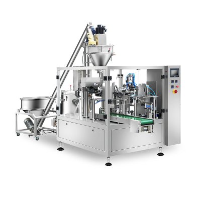 Automatische Pulververpackungsmaschine mit Bag-Feeding