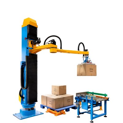 vertical pallet stacking robot