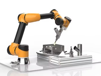 Robot de soldadura cooperativo
